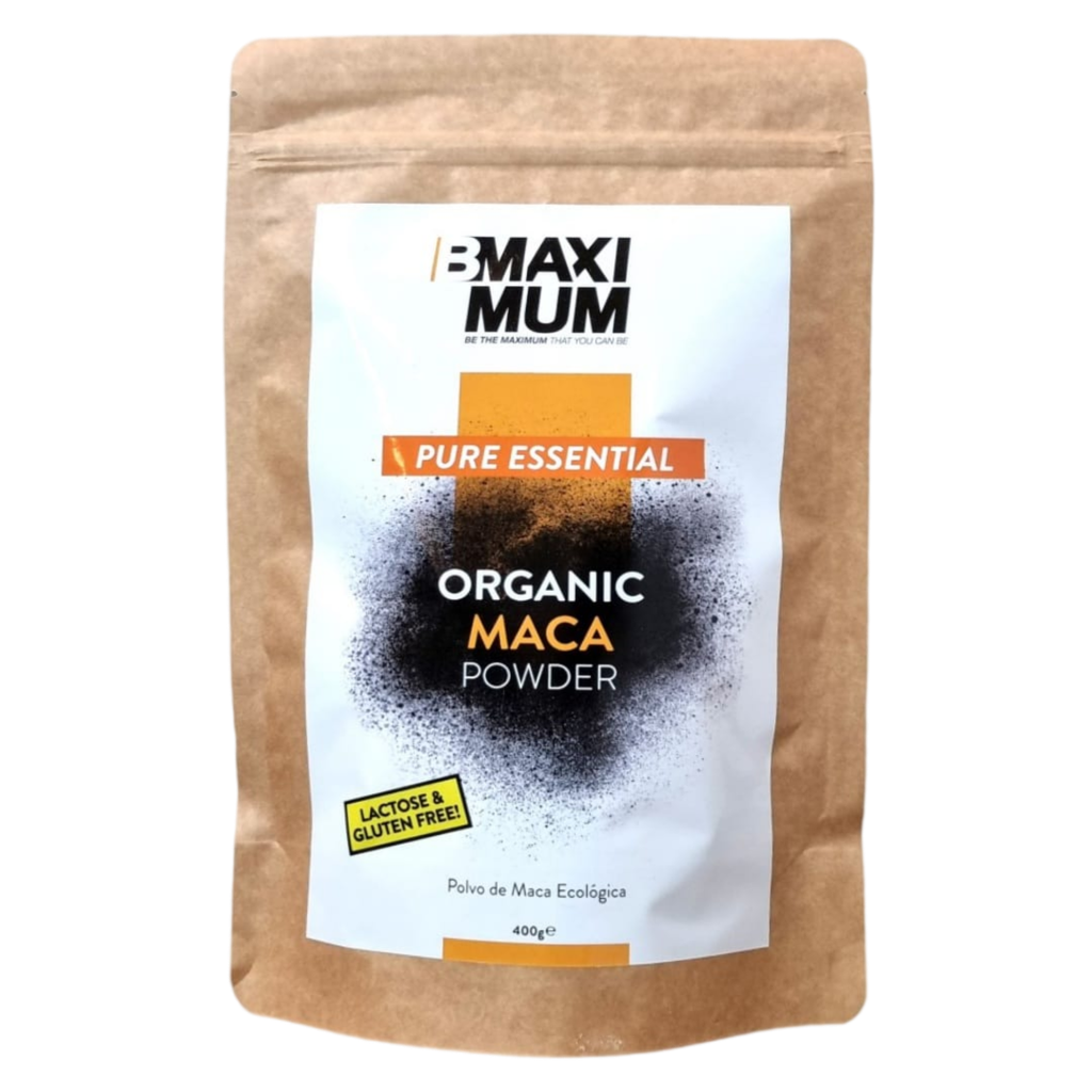 B Maximum Maca Orgánica en Polvo – 400 g