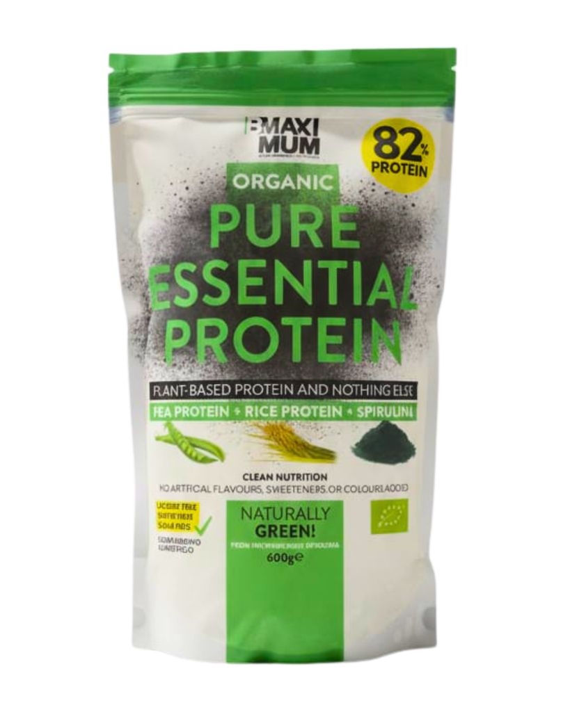 B Maximum Pure Essential Protein - 82% de proteína vegetal orgánica - 600g
