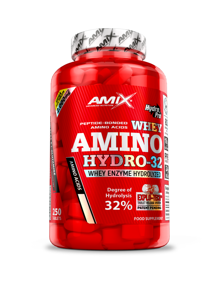 Amix - Aminoácidos Amino Hydro-32 - 250 tabs
