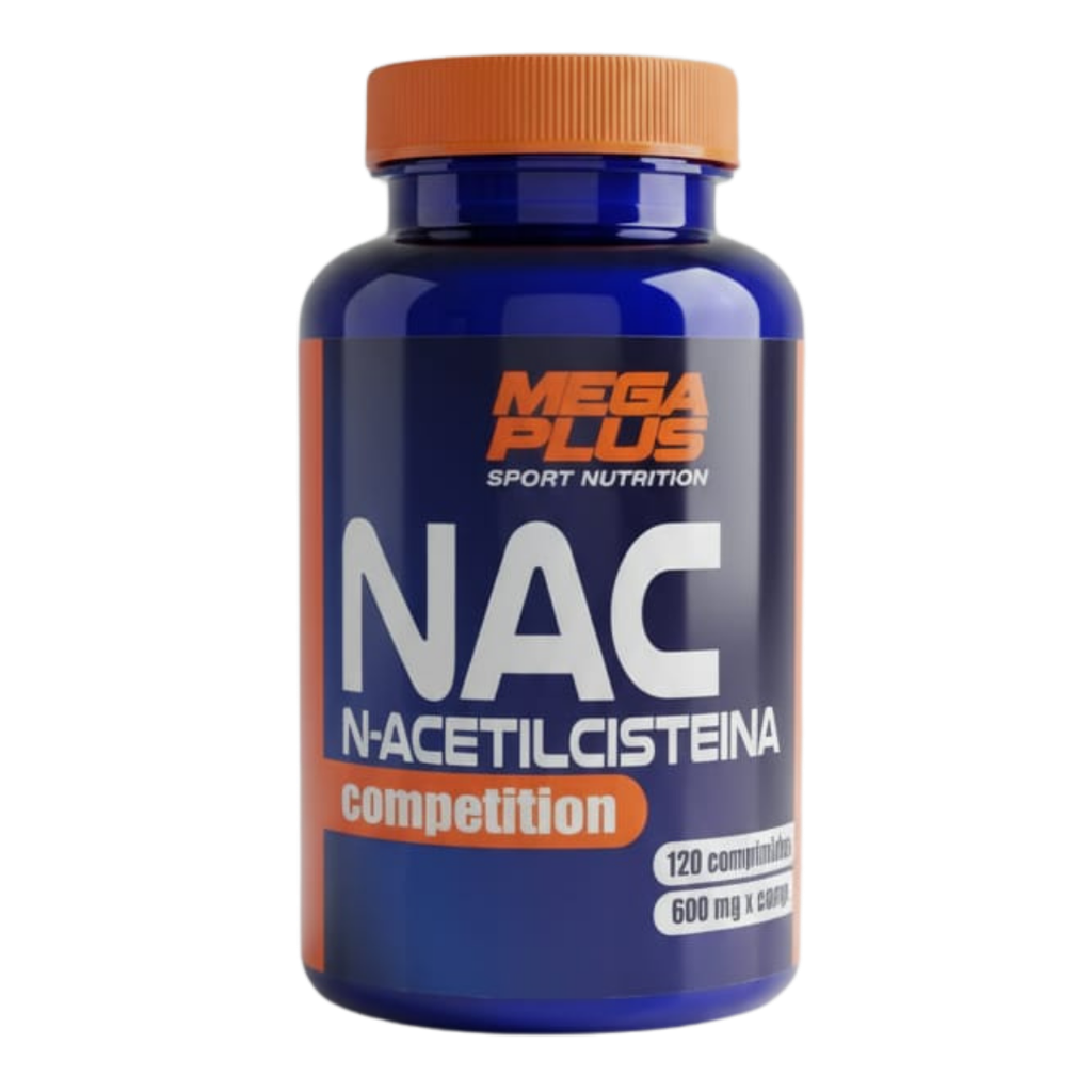 Mega Plus - NAC (N-ACETILCISTEINA) - 120 caps 