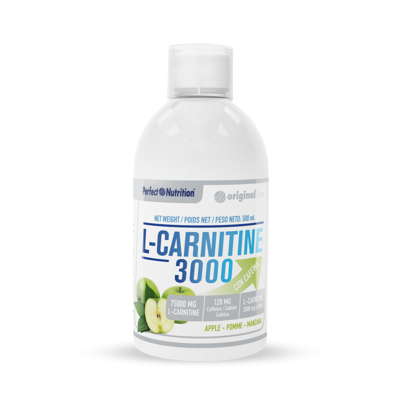 Perfect Nutrition L-Carnitine 3000 + Cafeína - 500 ml 