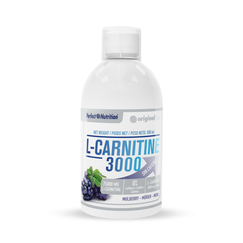 Perfect Nutrition - L-Carnitine 3000 sin Cafeína - 500 ml 