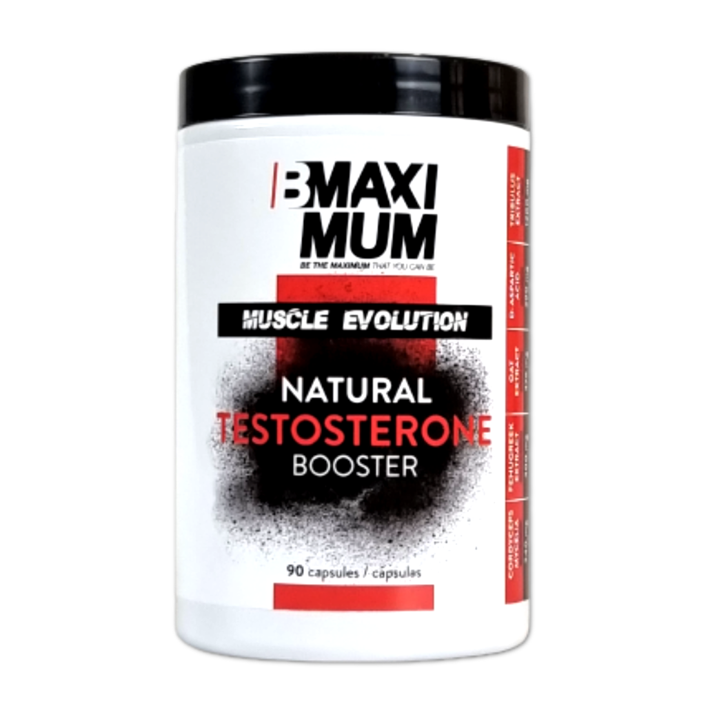 B Maximum - Potenciador natural de testosterona  - 90 Capsulas