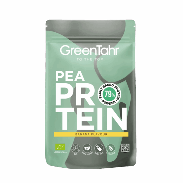 Green Tahr - Organic Banana-flavored Pea Protein - 750 g