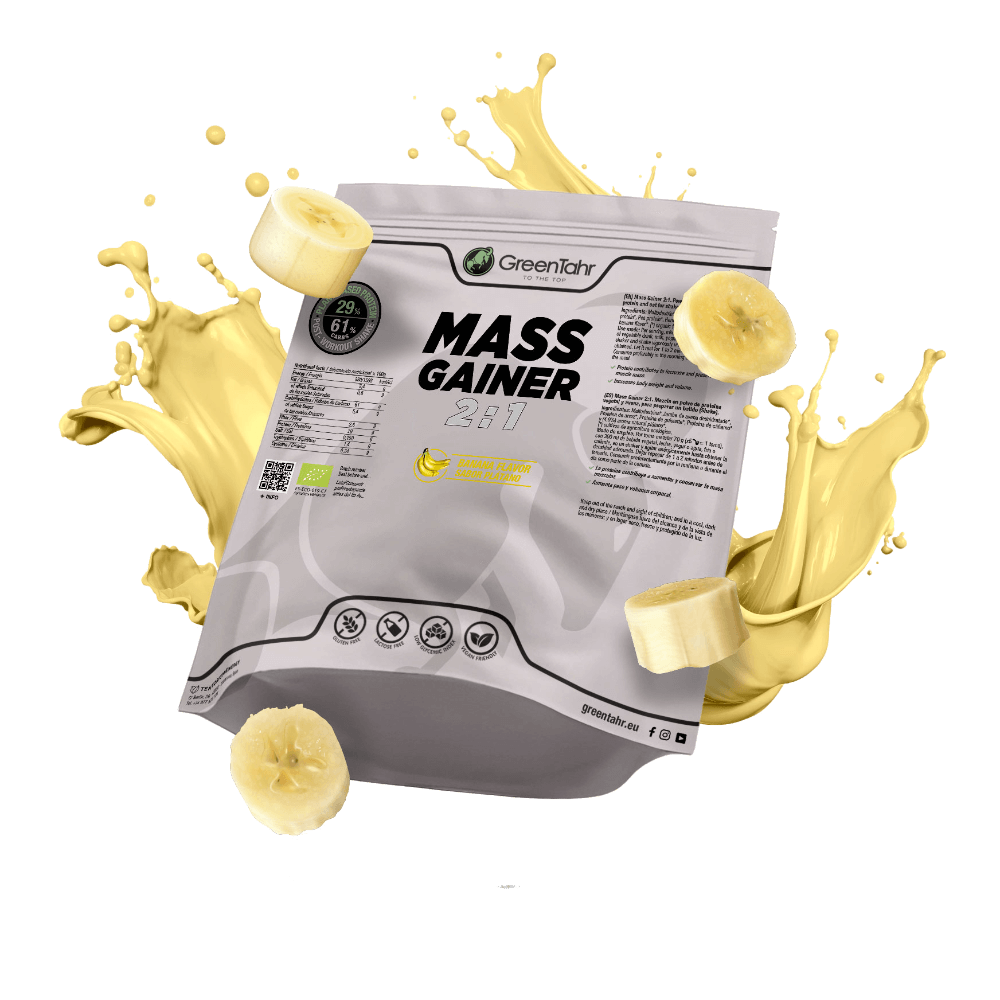 Green Tahr Mass Gainer 2:1 ECO Banana Flavor -  1.2 kg