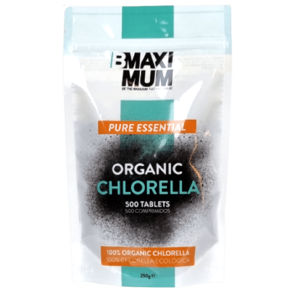 B Maximum Organic Chlorella Tablets - 200 g 