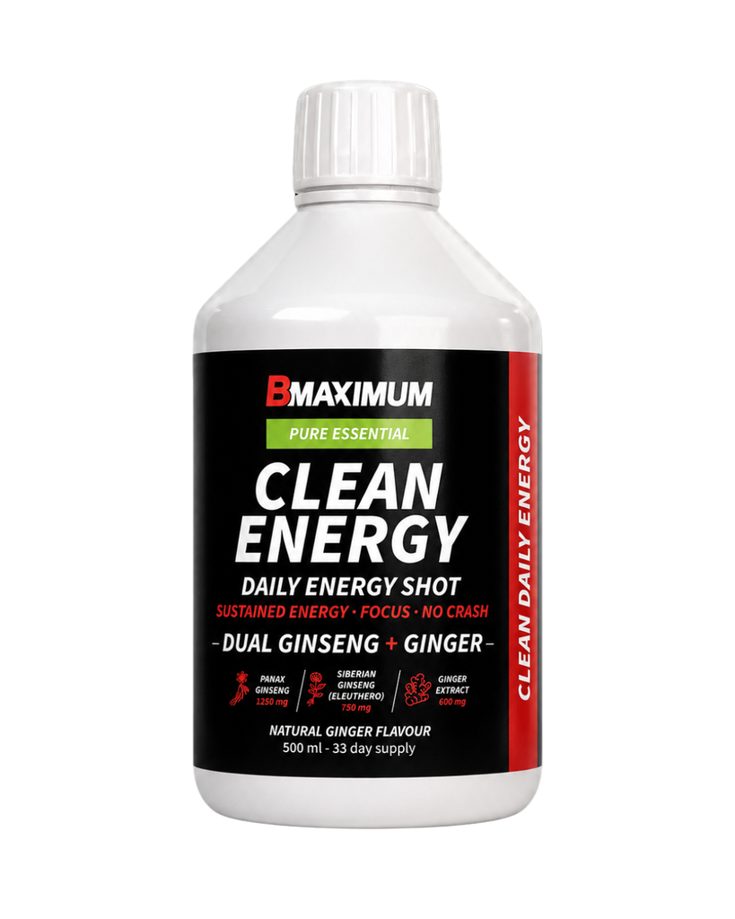 B Maximum - Clean Energy - Energía Diaria Líquida - 500 ml