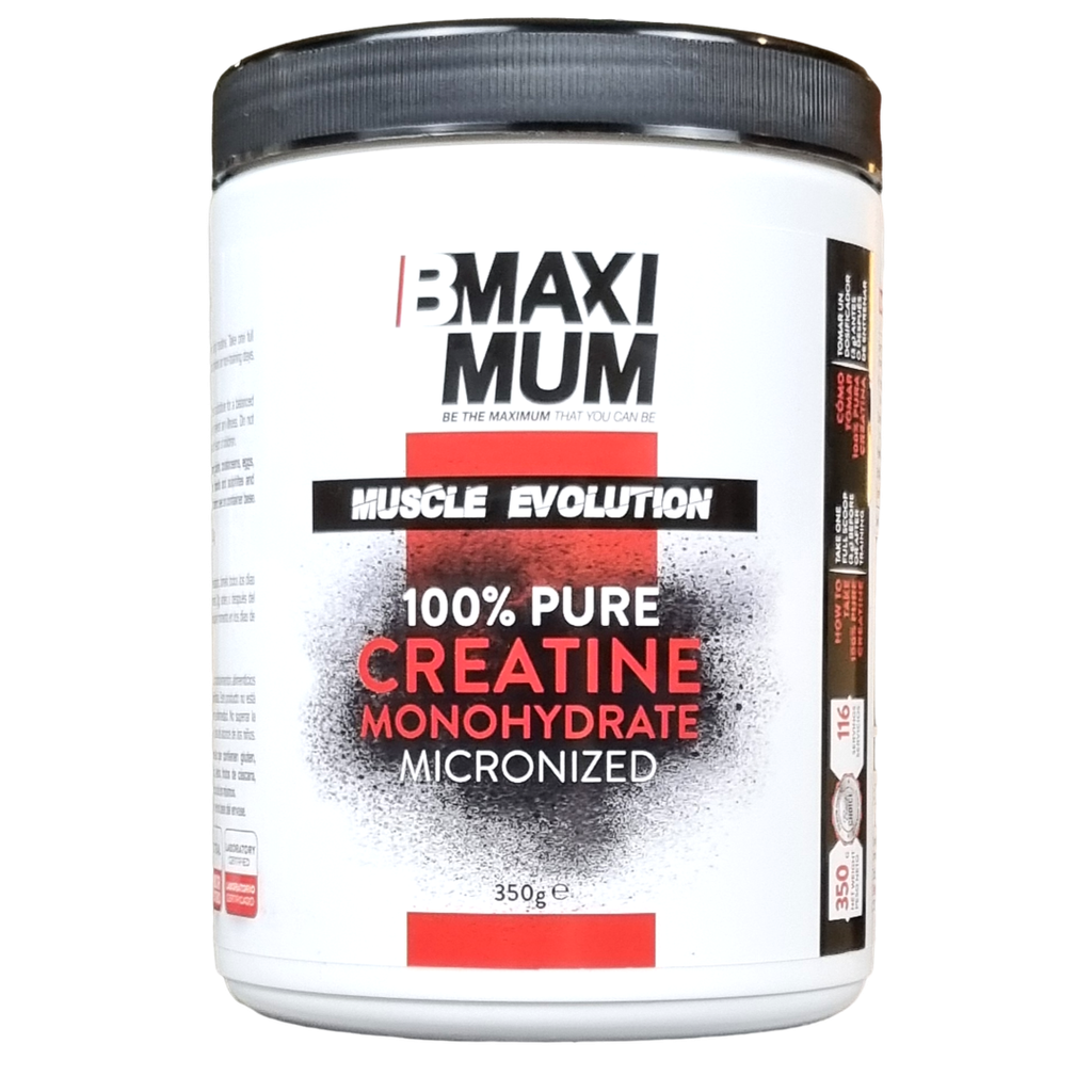 B Maximum Monohidrato de Creatina Micronizada - 350g - Sin sabor