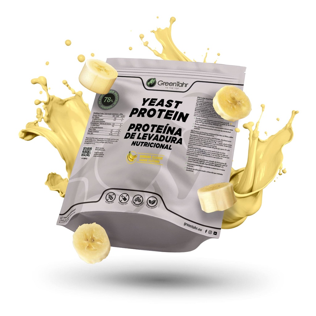 Green Tahr PROTEINA DE Levadura Nutricional Inactiva Banana - 750g 