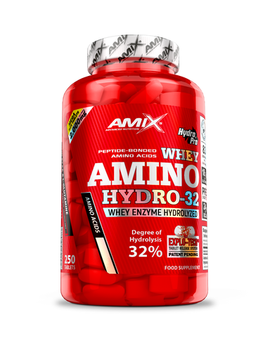 Amix - Aminoácidos Amino Hydro-32 - 250 tabs