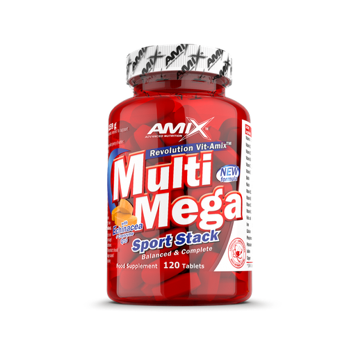 Amix - Multivitamin Multi MegaStack 120 Tablets 
