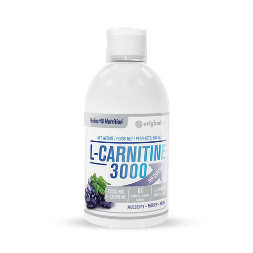 Perfect Nutrition - L-Carnitine 3000 sin Cafeína - 500 ml 