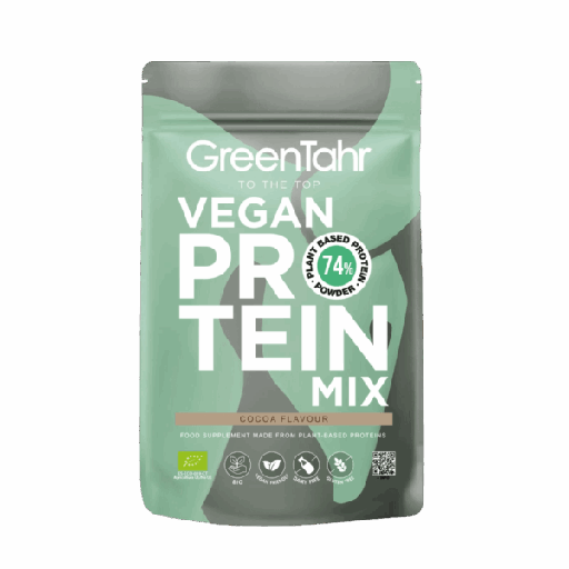 Green Tahr - Vegan Protein Mix 74% ECO Cacao Flavour - 750 g