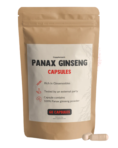 [CU0009] Goyu – Panax Ginseng – 500 mg – 60 cápsulas