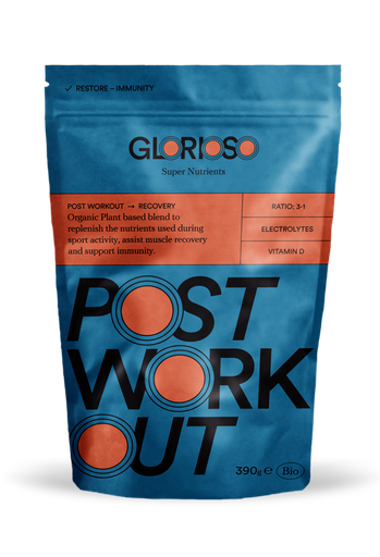 [SGBPOST390] Glorioso Vegan Post-Workout Recovery Blend - 390g