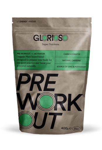 [SGBPRE400] Glorioso Vegan Pre Workout Activator - 400g