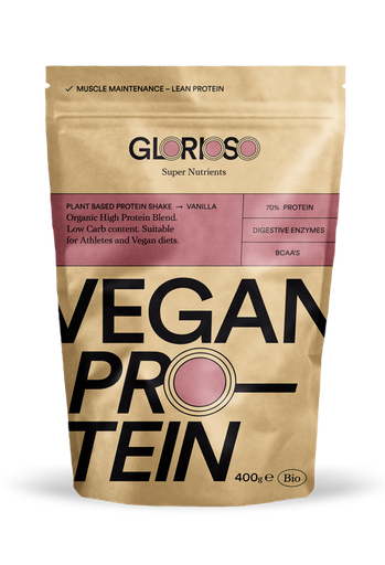 [SGBPVA400] Glorioso Vegan Protein Powder - Vanilla Flavour - 400g