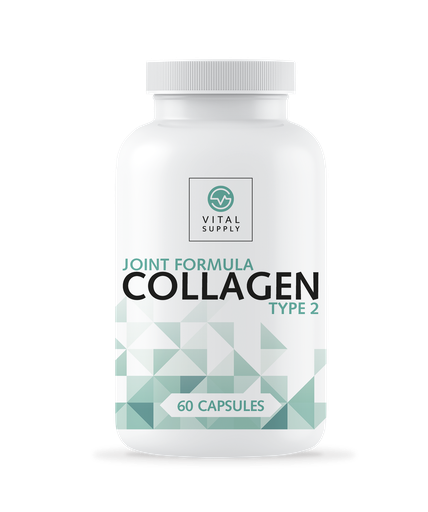 [VS0003] Vital Supply Collagen Type 2 - Joint Formula with Vitamin C and Curcuma - 60 Capsules