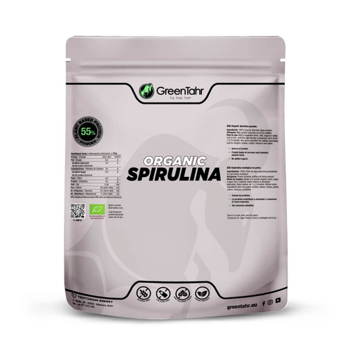 [GT6510A] Green Tahr ESPIRULINA ECO polvo - 750g