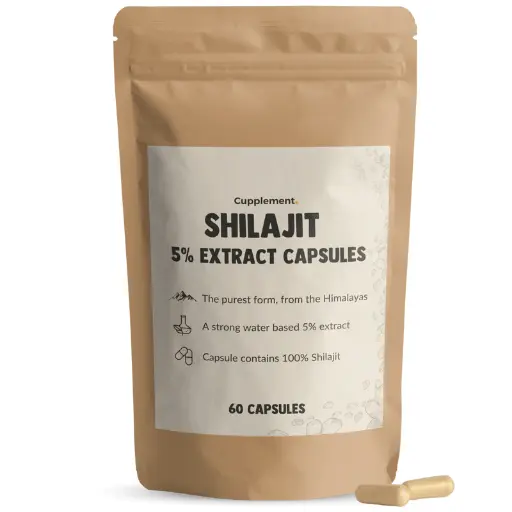 [CU0001] GOYU - Shilajit Extract (5%) - 60 Capsules - 500 mg