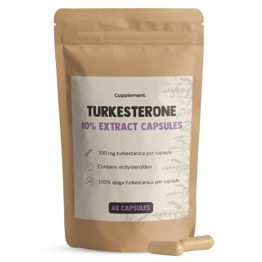 [CU0003] Cupplement Turkesterone - 60 Capsules - 500mg 