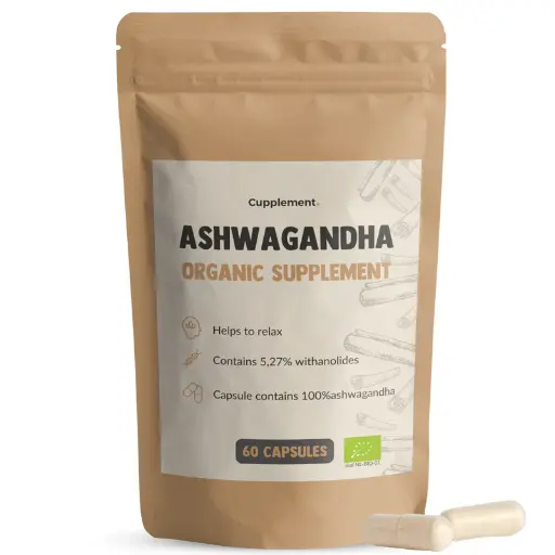 [CU0004] GOYU - Ashwagandha Organic - 60 Capsules - 500mg  