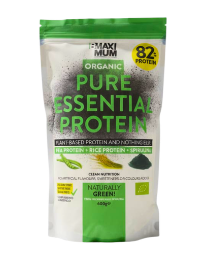 [PE0010] B Maximum Pure Essential Protein - Organic Plant-Based 82% Protein - 600g